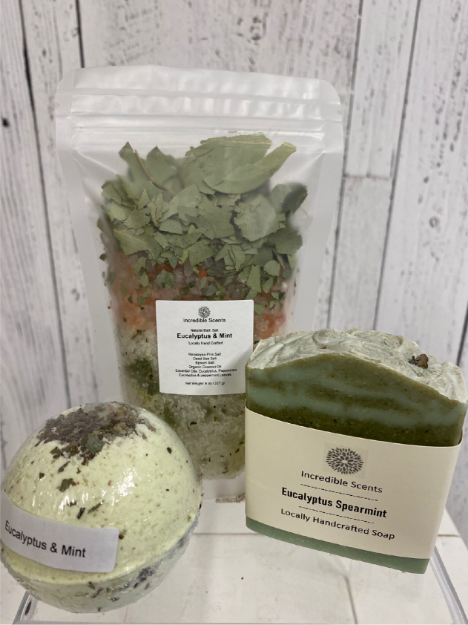 Picture of Incredible Scents Eucalyptus & Mint Bath Bundle